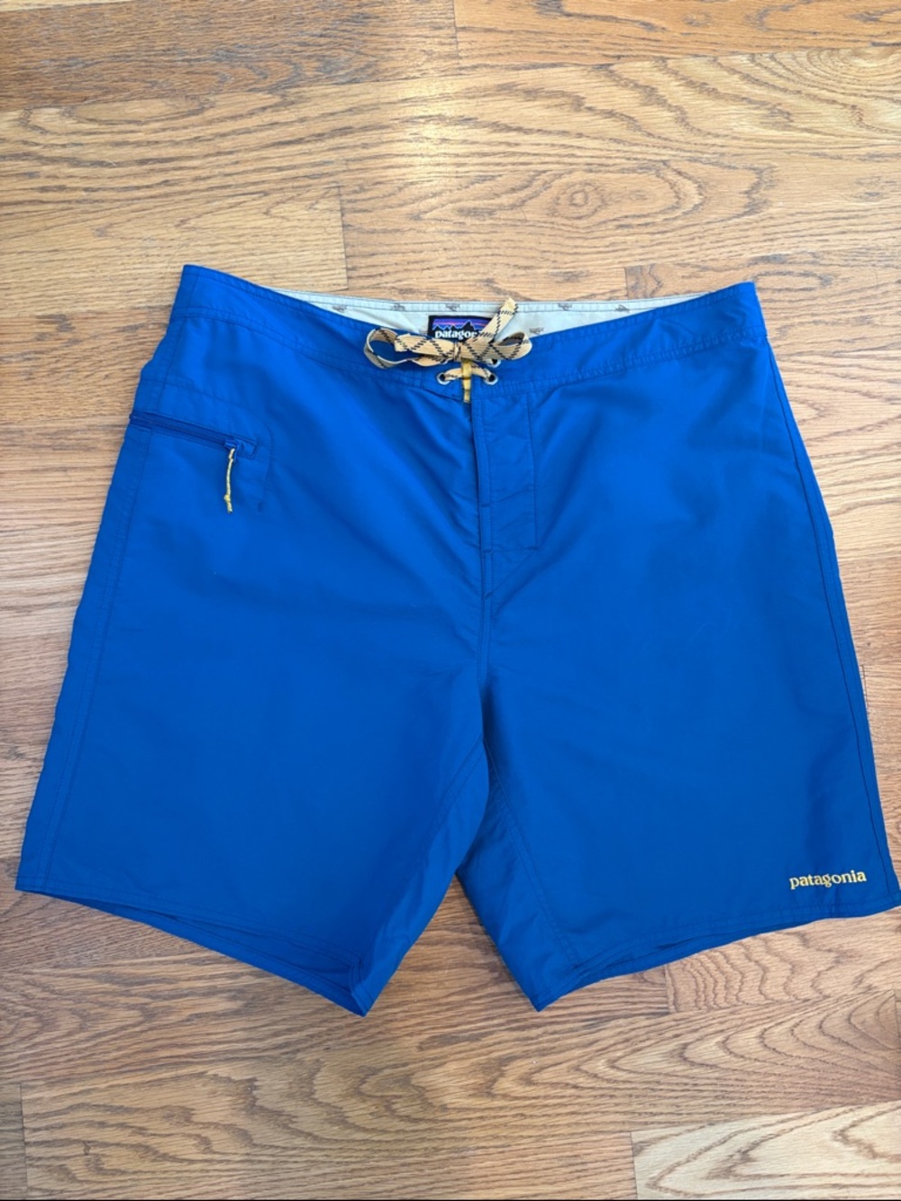 Patagonia Men's Blue Board Short Swim Trunks